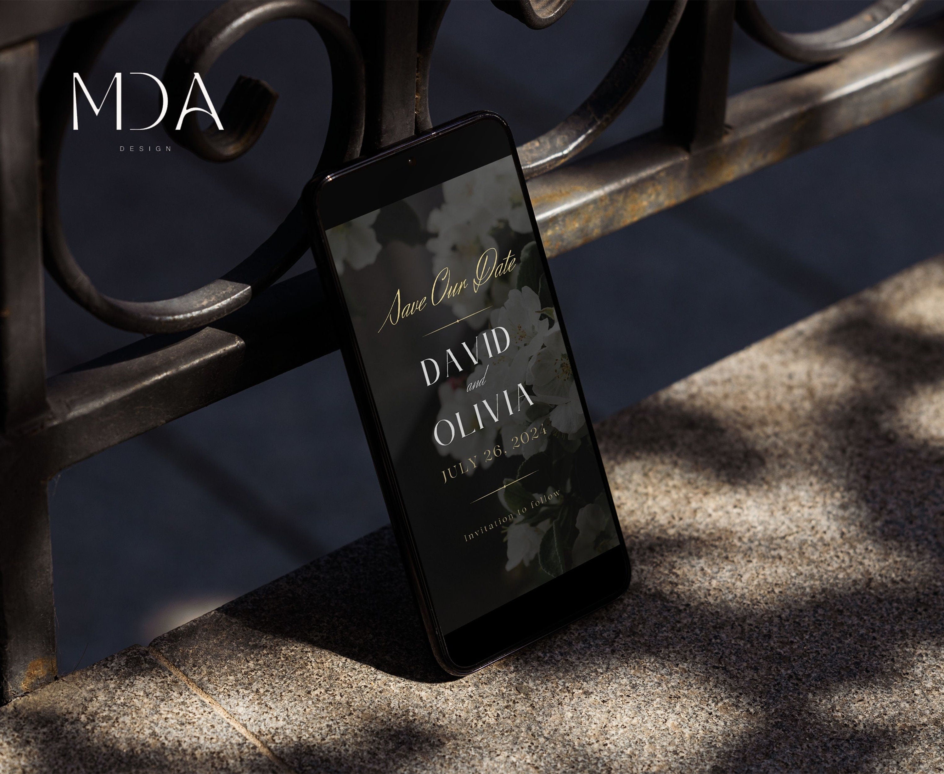 Tender Love - Digital Save the Date