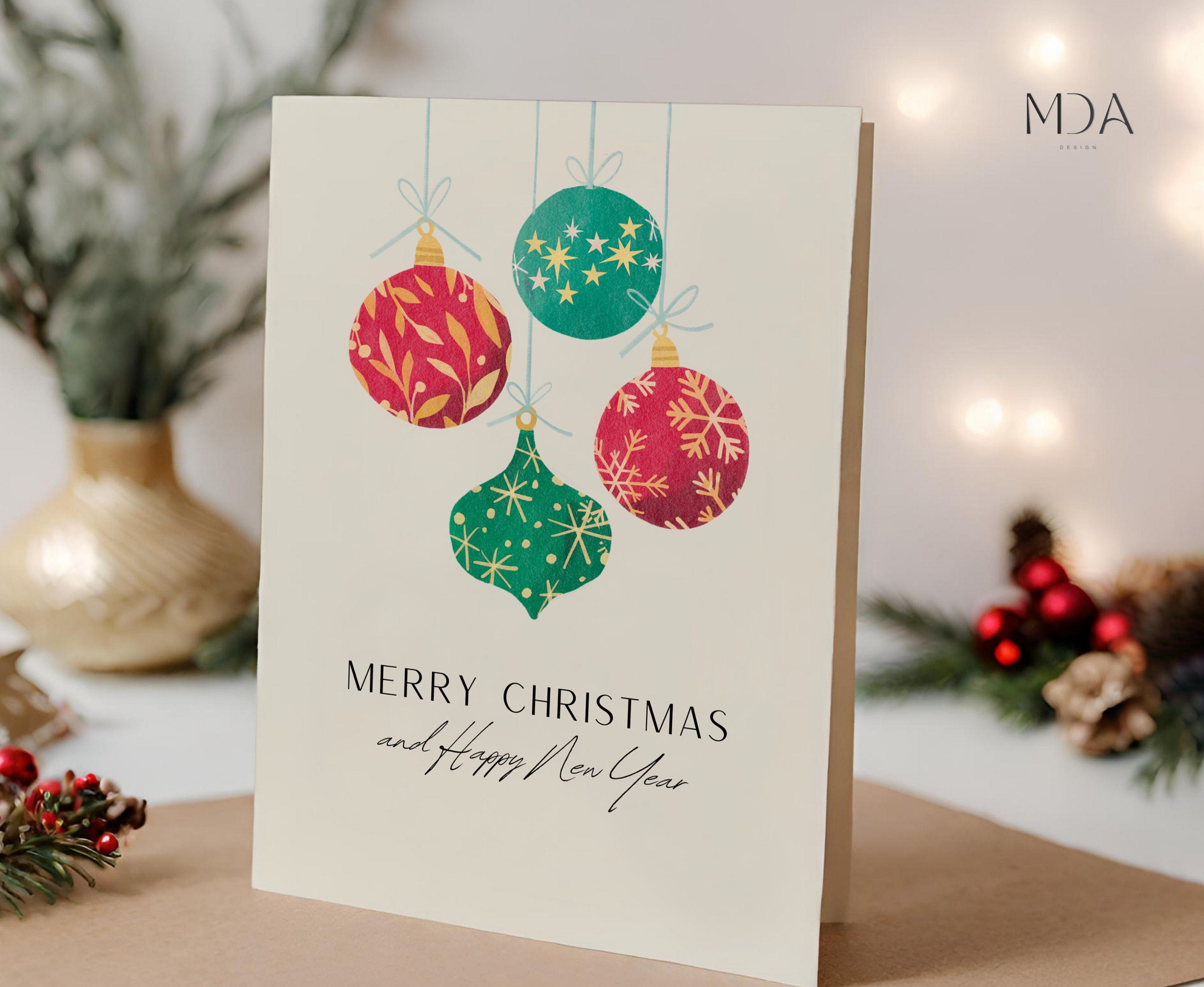 Christmas Magic - Printable Christmas Card