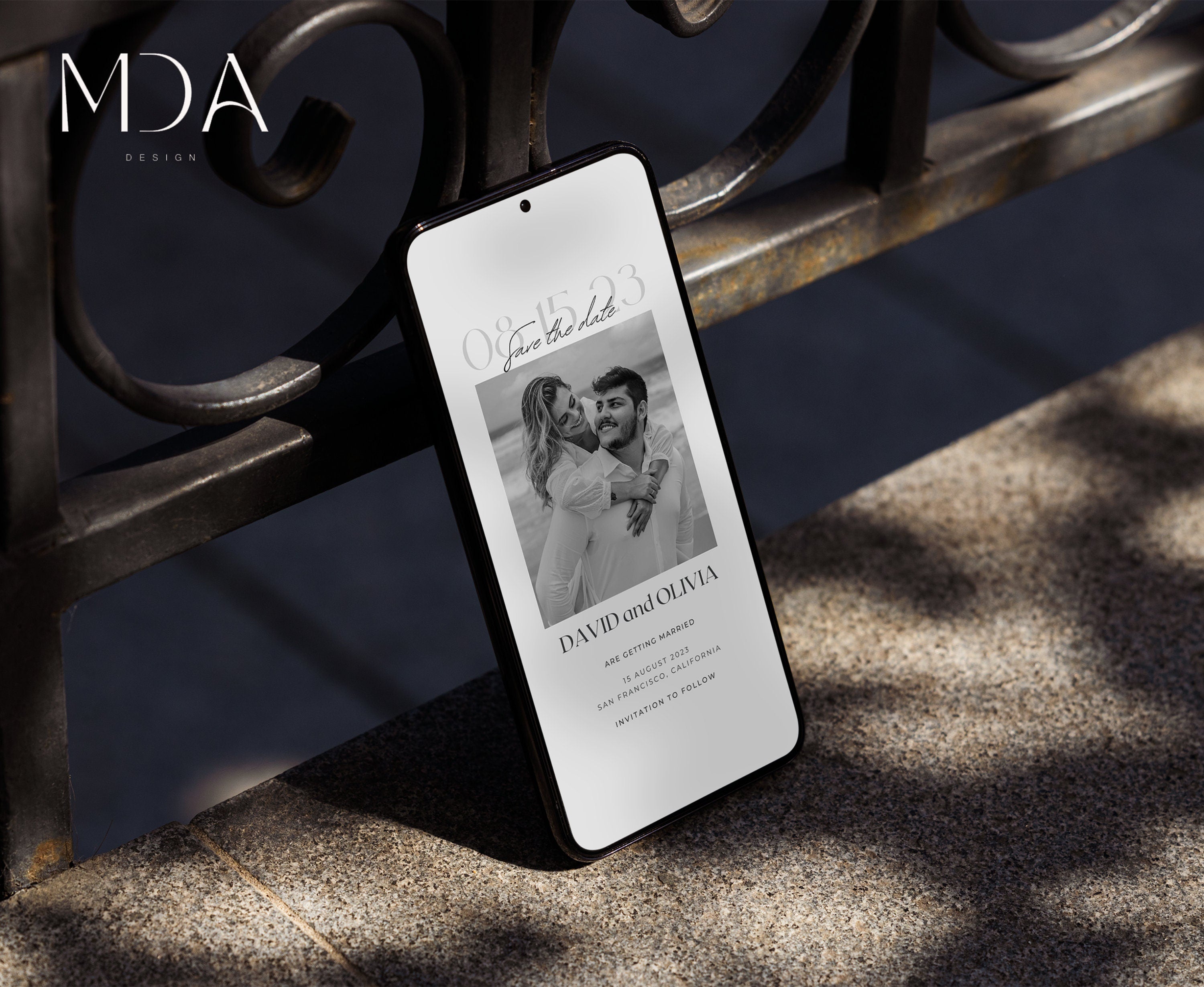 Minimal Excellence - Digital Save the Date