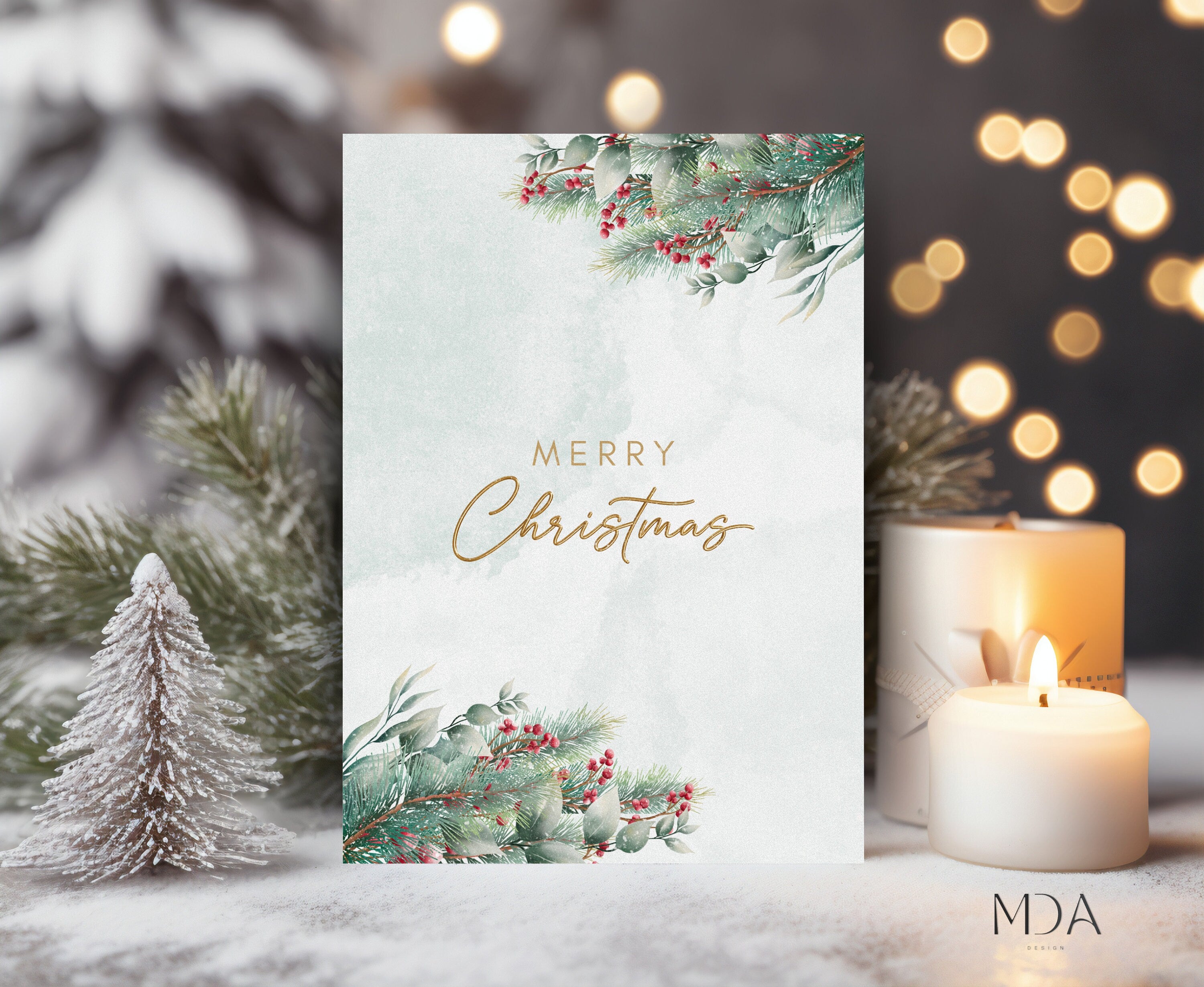 Pine Fairytale - Christmas Greeting Card