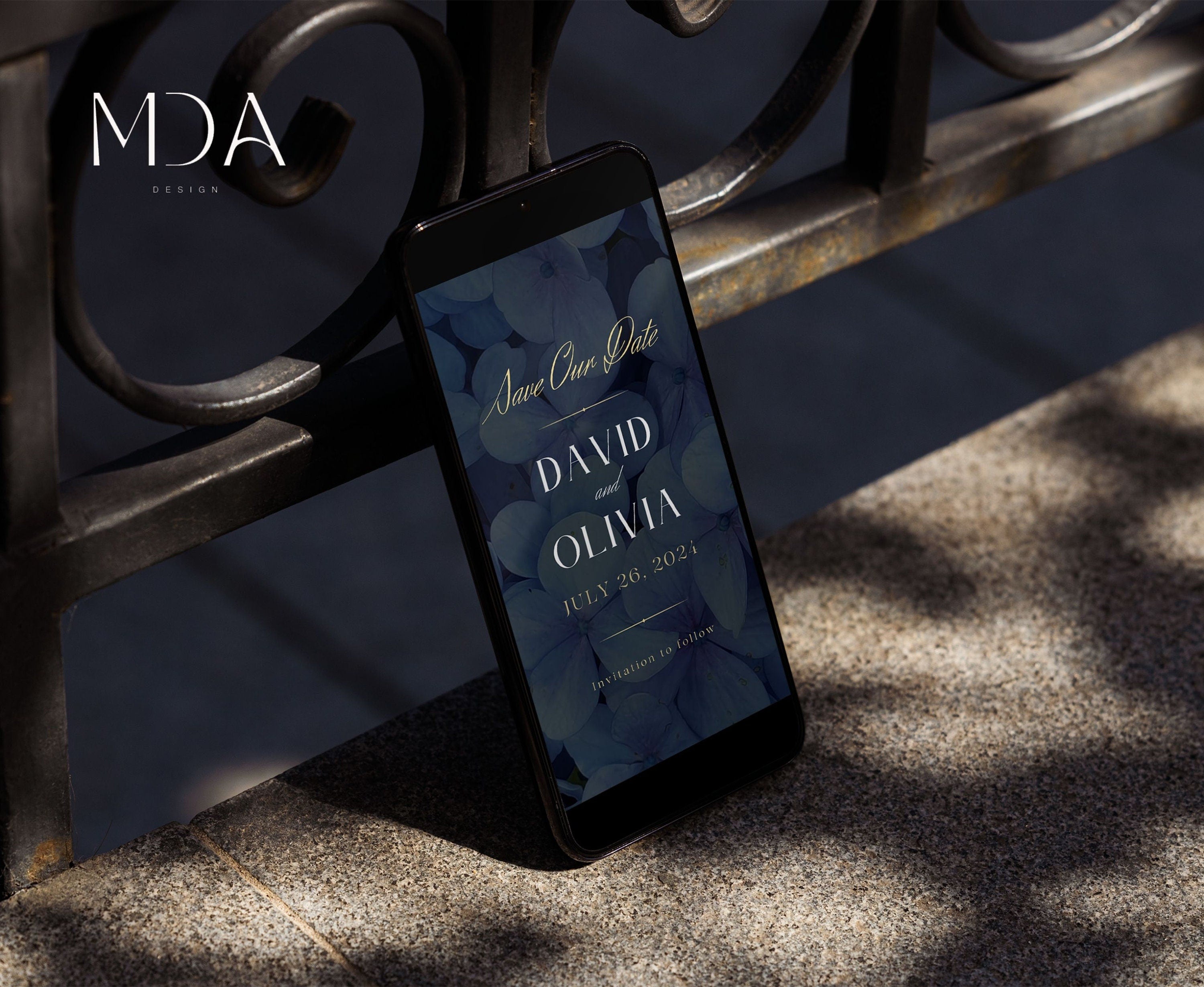 Love Petals - Digital Save the Date