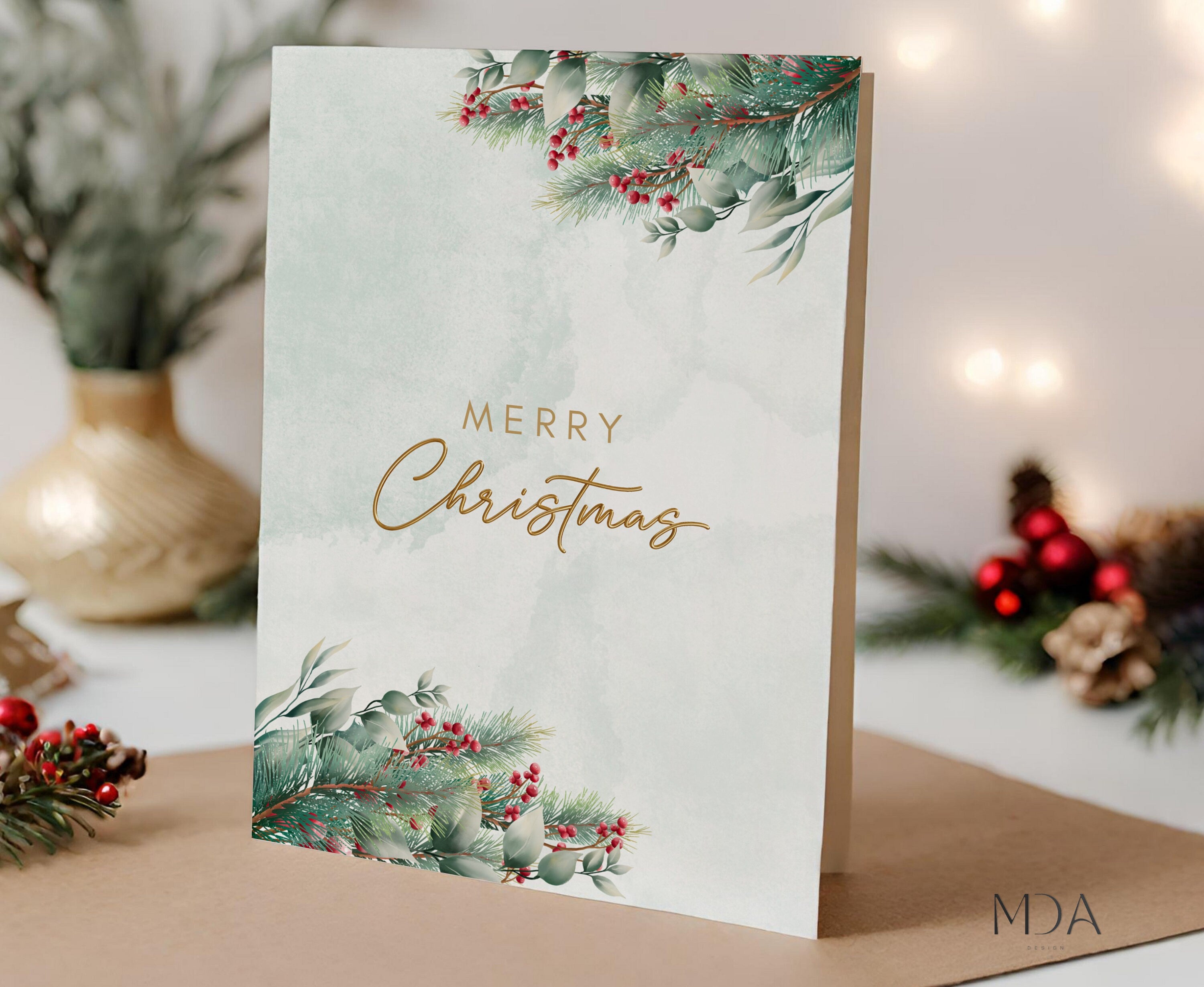 Pine Fairytale - Christmas Greeting Card