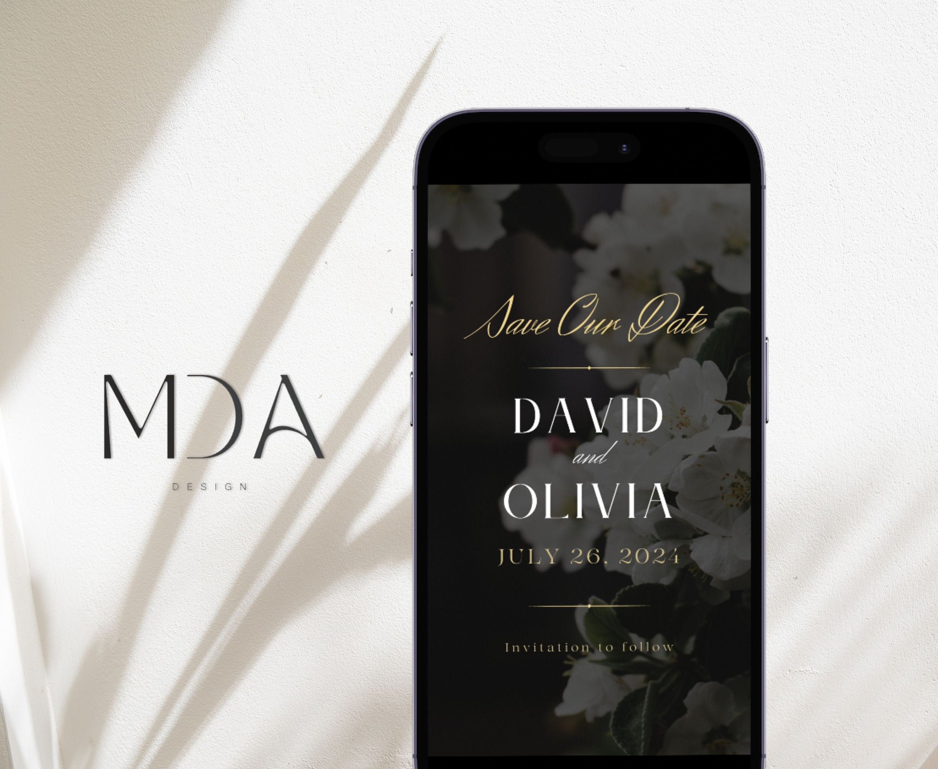 Tender Love - Digital Save the Date