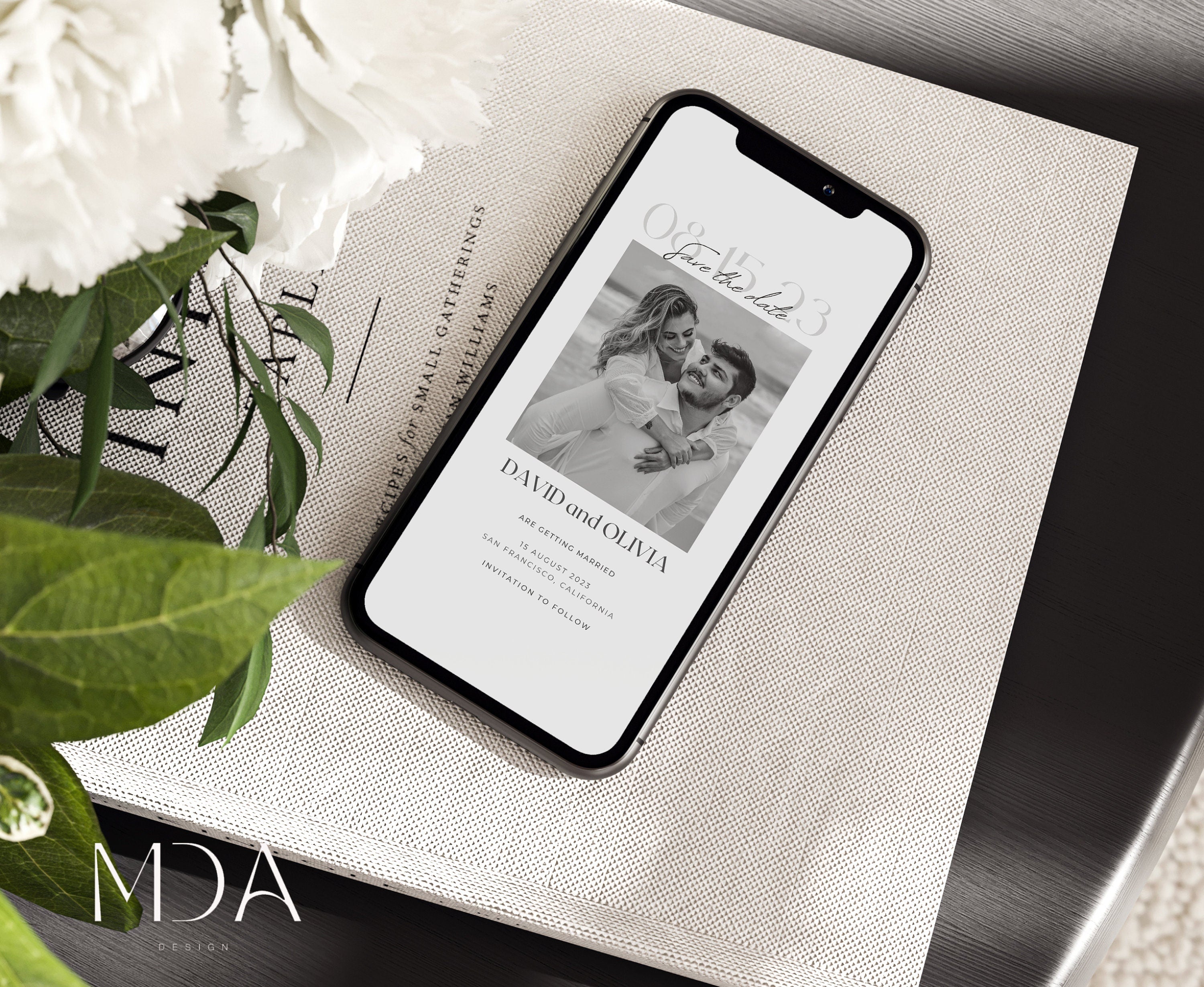 Minimal Excellence - Digital Save the Date