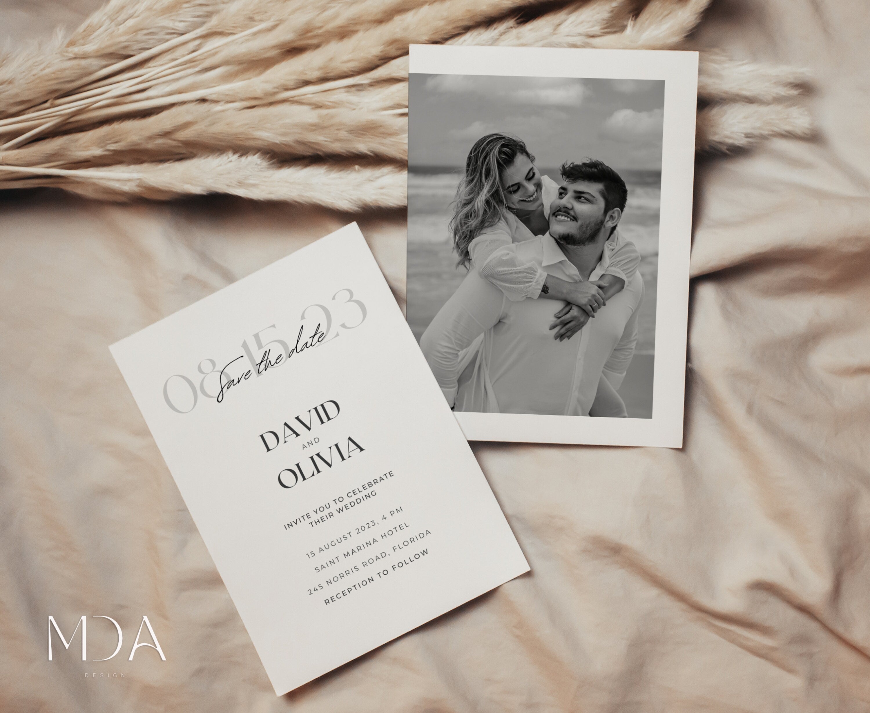 Our Moment - Wedding Invitation Template