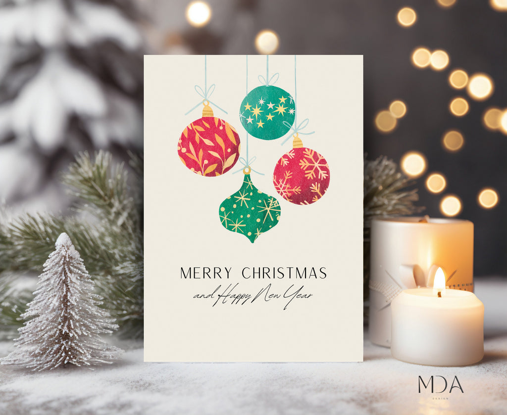 Christmas Magic - Printable Christmas Card