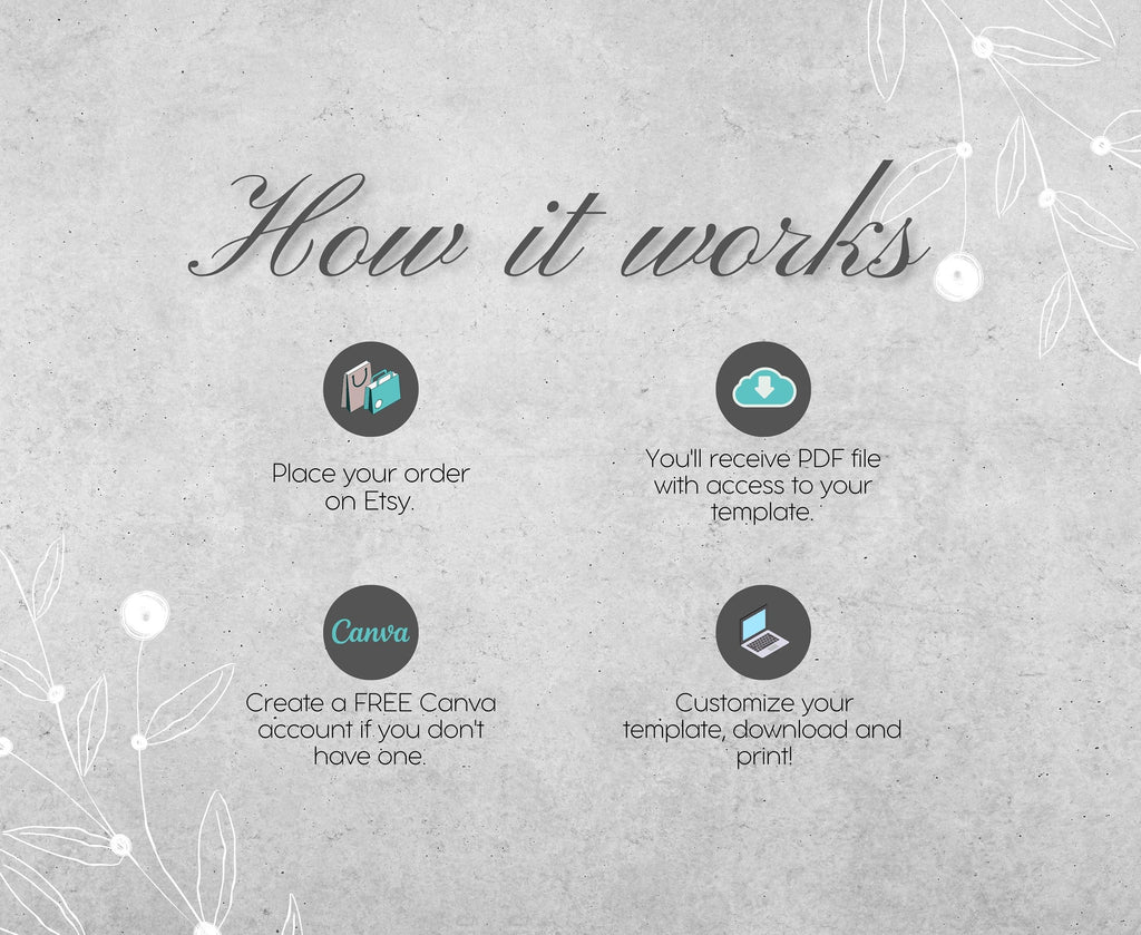 Bohemian Dream in Blue - Wedding Invitation Set