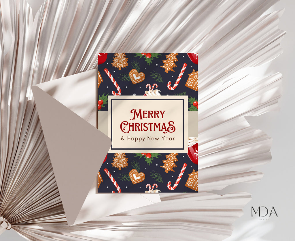 Merry Christmas - Printable Christmas Card
