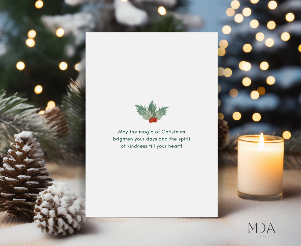 Pine Fairytale - Christmas Greeting Card