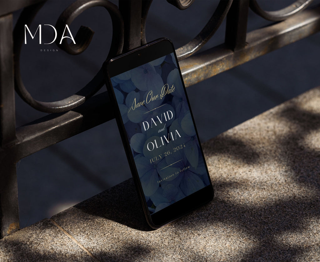 Love Petals - Digital Save the Date