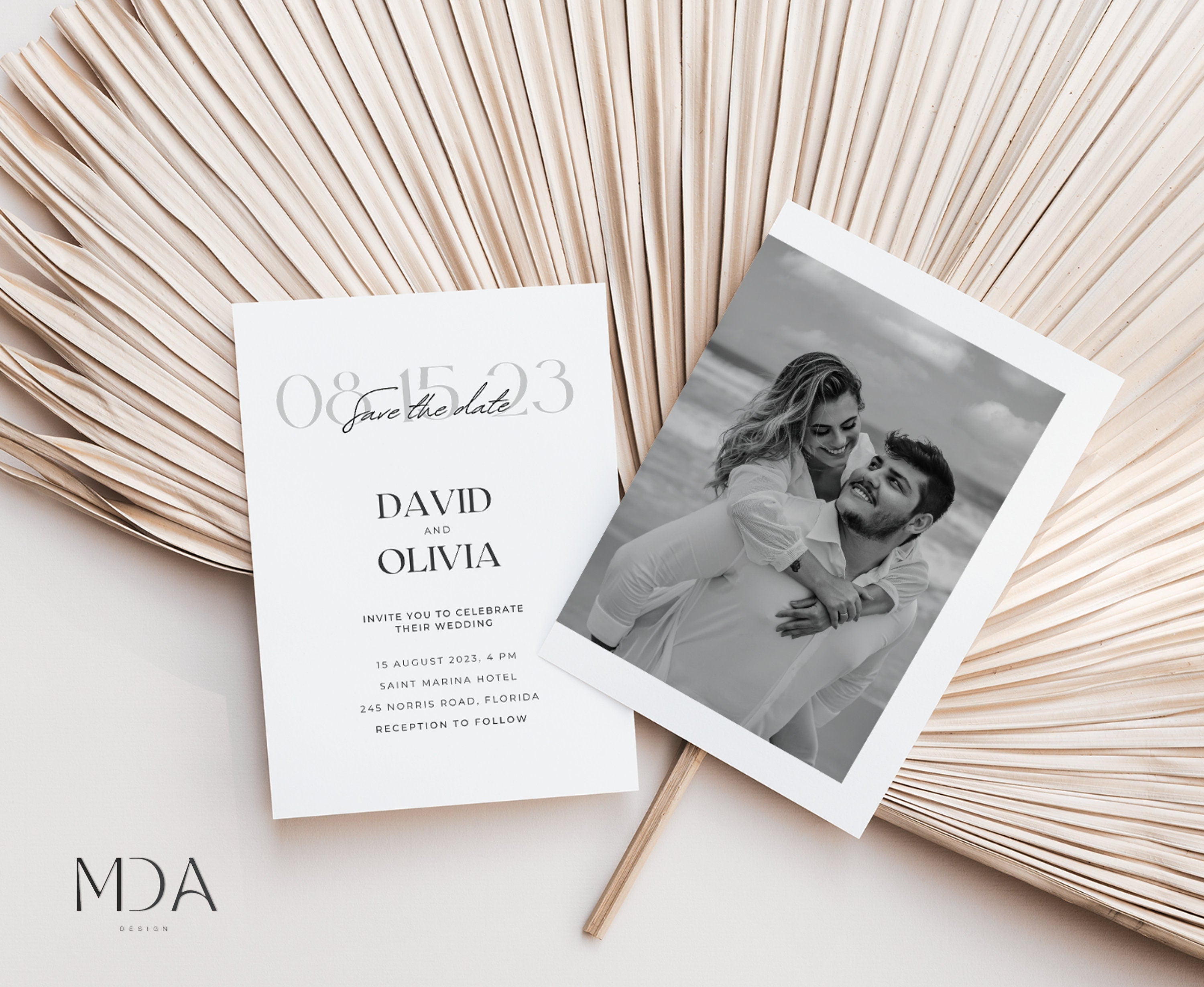 Our Moment - Wedding Invitation Template