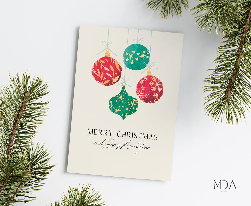 Christmas Magic - Printable Christmas Card
