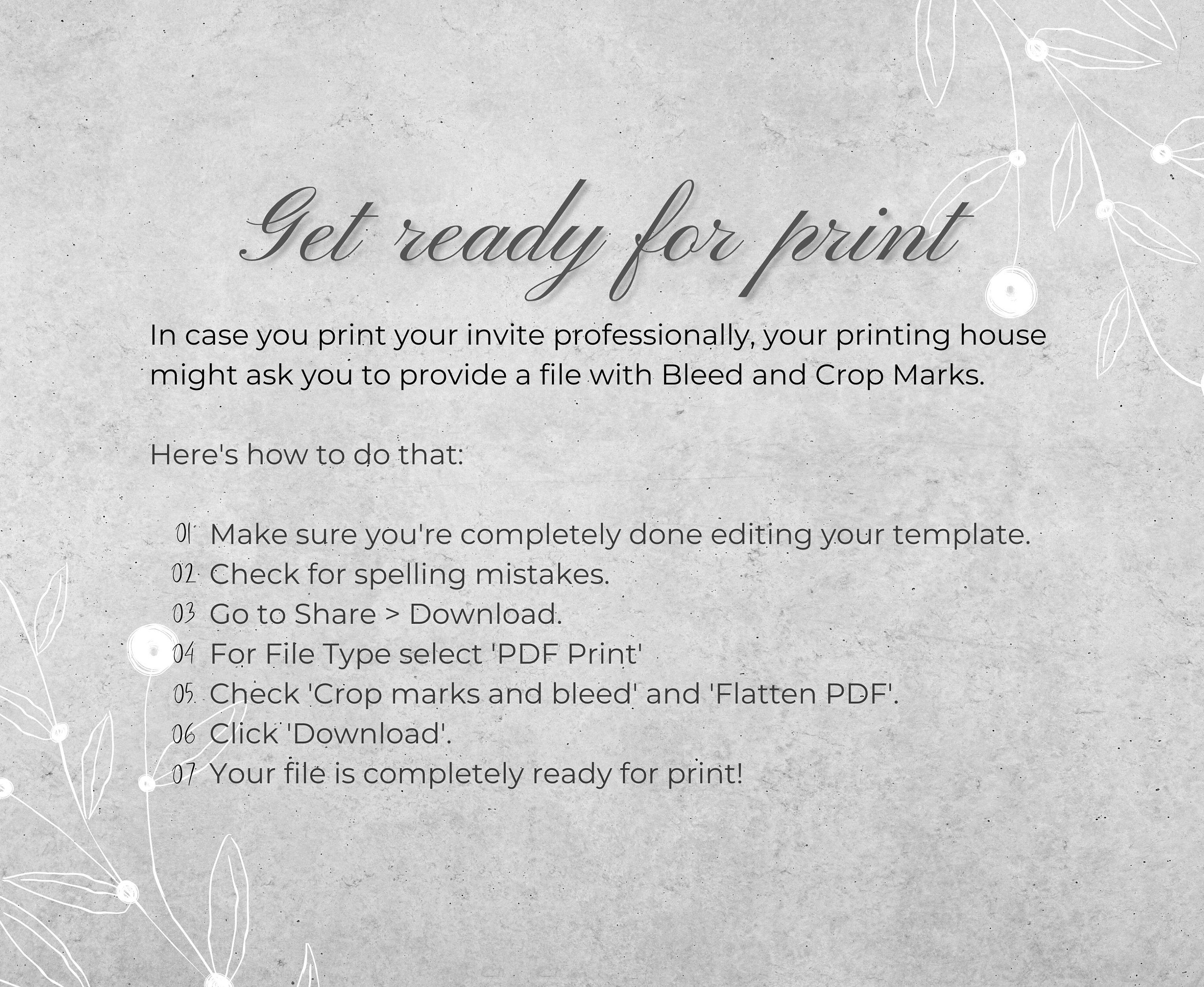 Bohemian Dream in Blue - Wedding Invitation Set