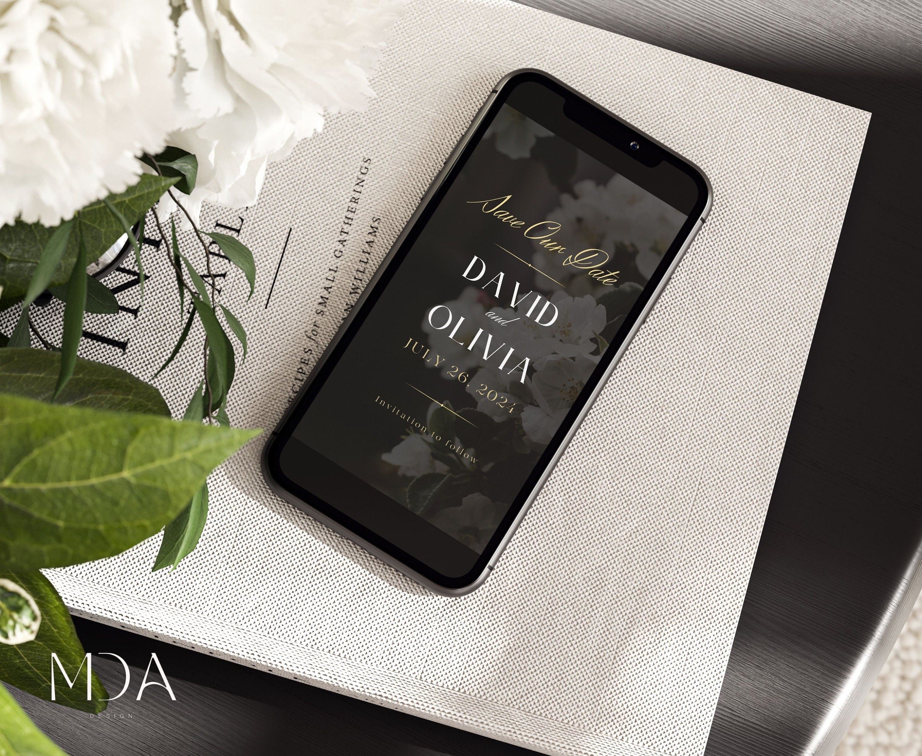 Tender Love - Digital Save the Date