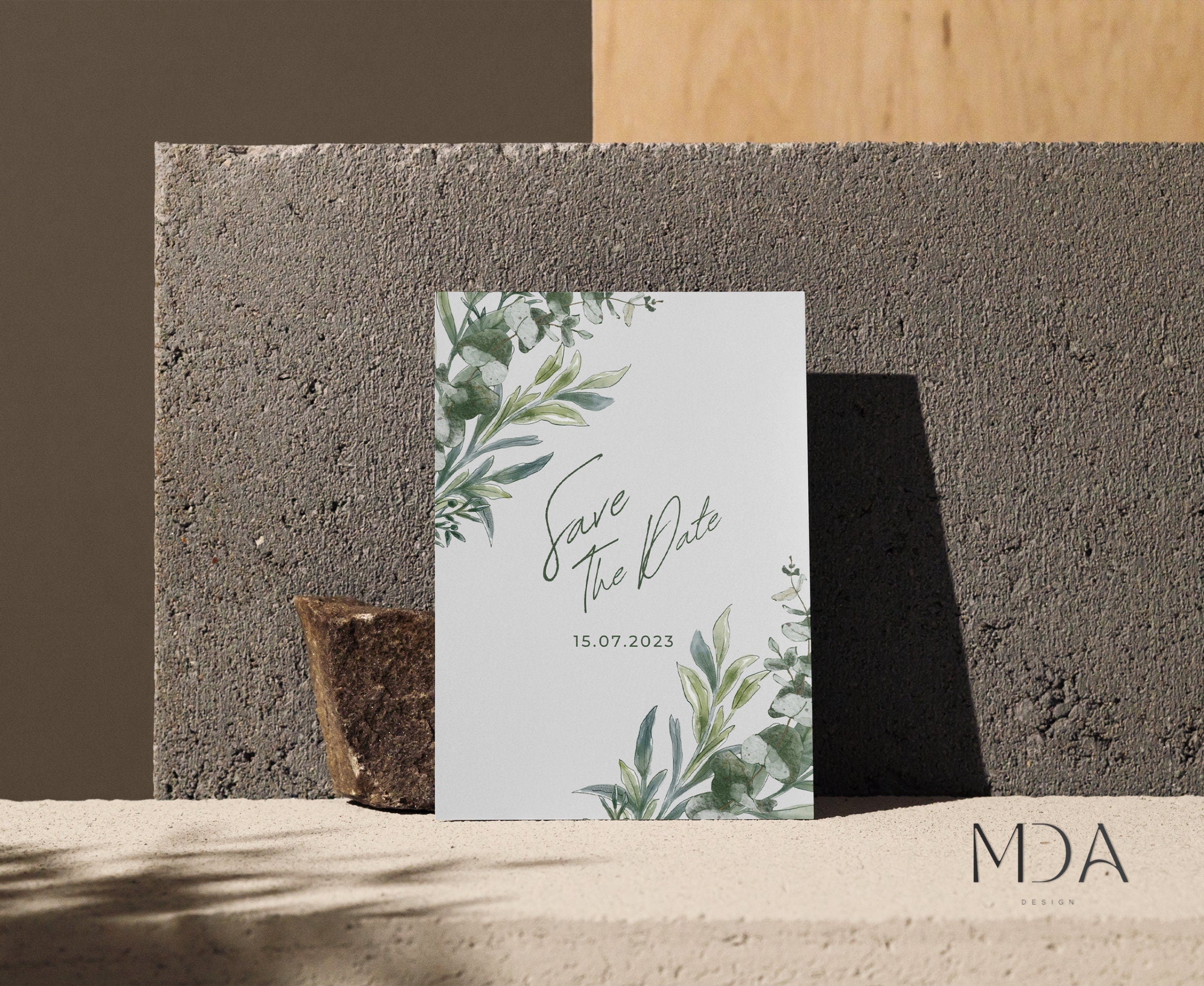 Bohemian Dream - Wedding Invitation Template